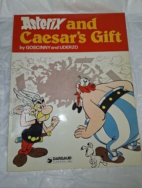 Asterix and Caesar's Gift Goscinny Uderzo Dargaud Vintage Comic Book